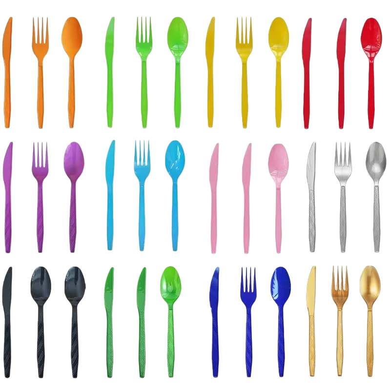 Portable tableware box, cake knife, fork and spoon set, cookware storage box, home and travel set Item Picture