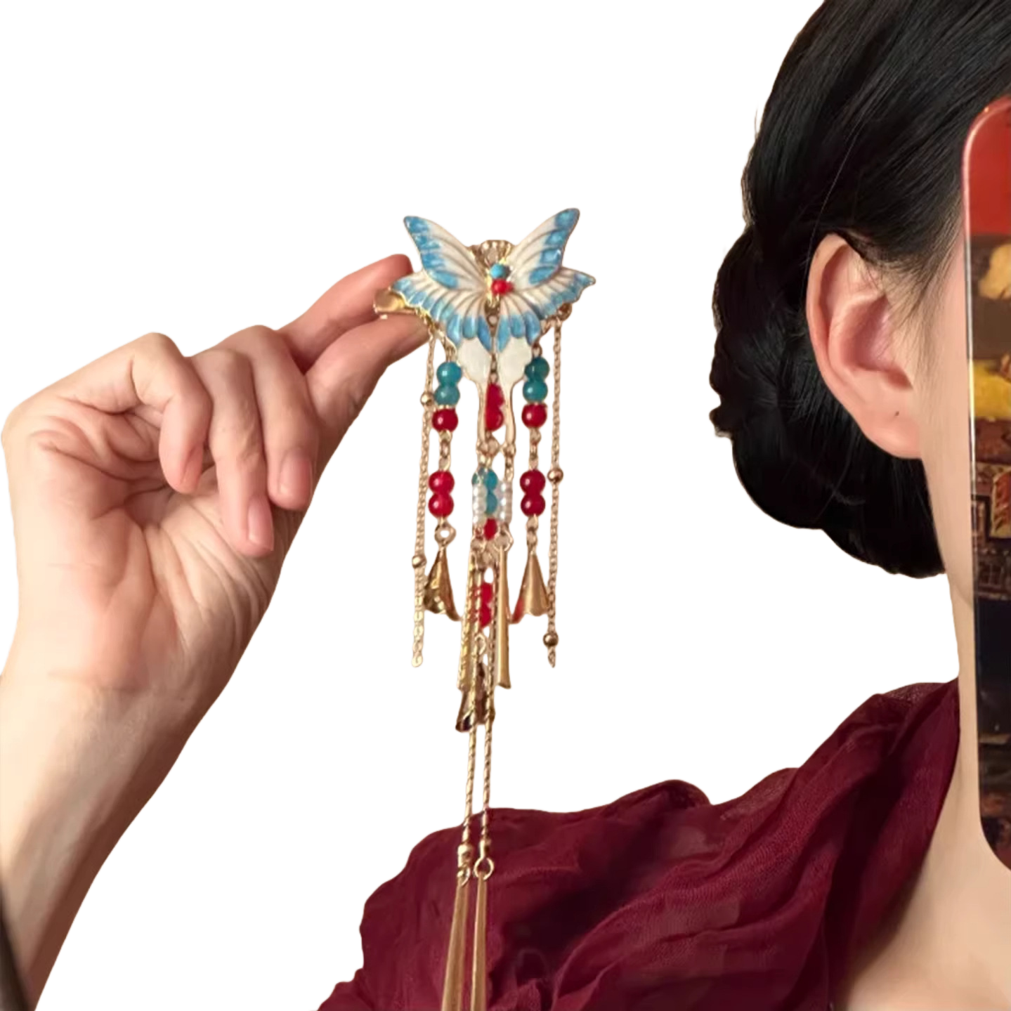 其他发饰 精美发夹 发带 发圈 时尚头饰 多种款式可选白底实物图