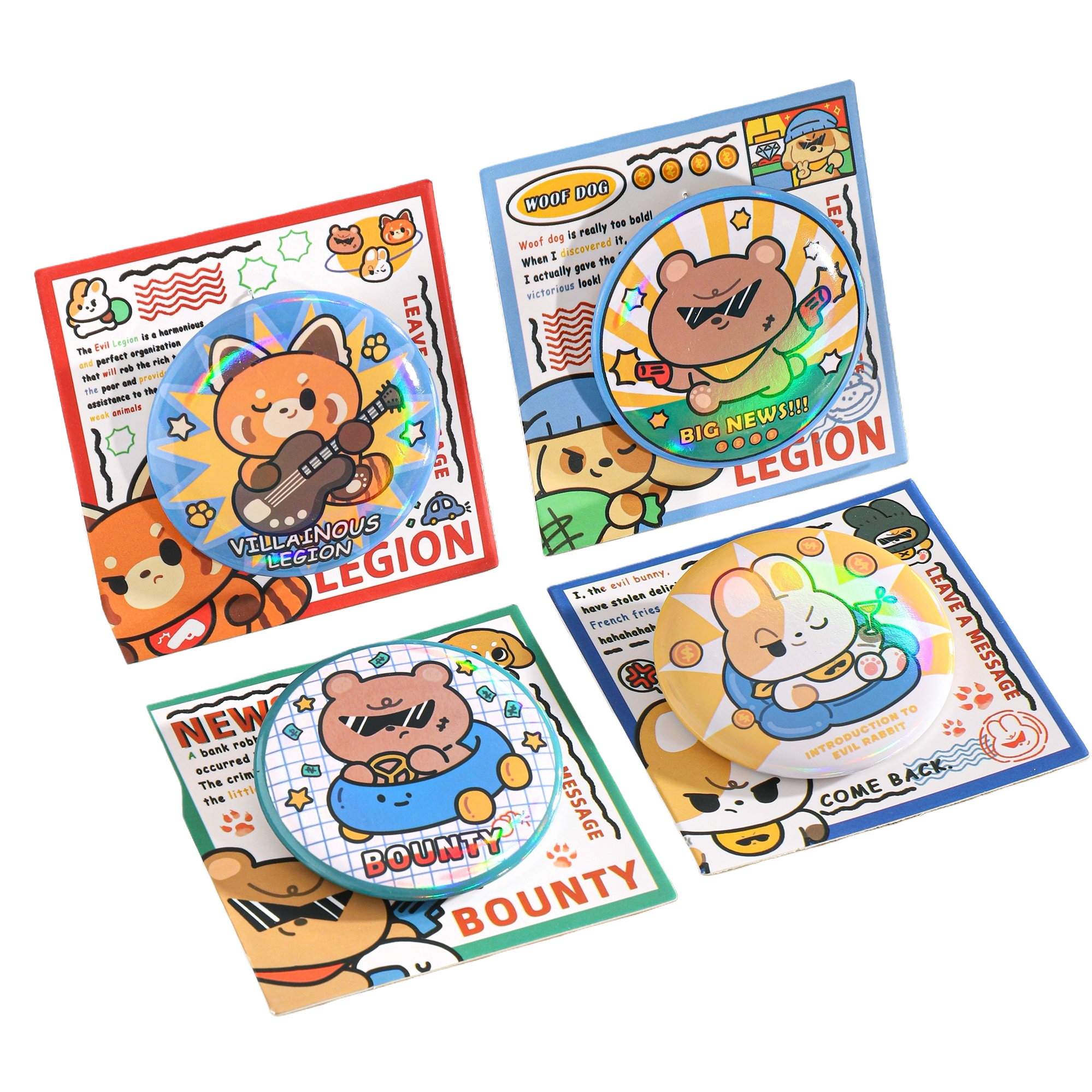 Cartoon Fun Gift Box Set of Bad Guy Nose Ga Item Picture