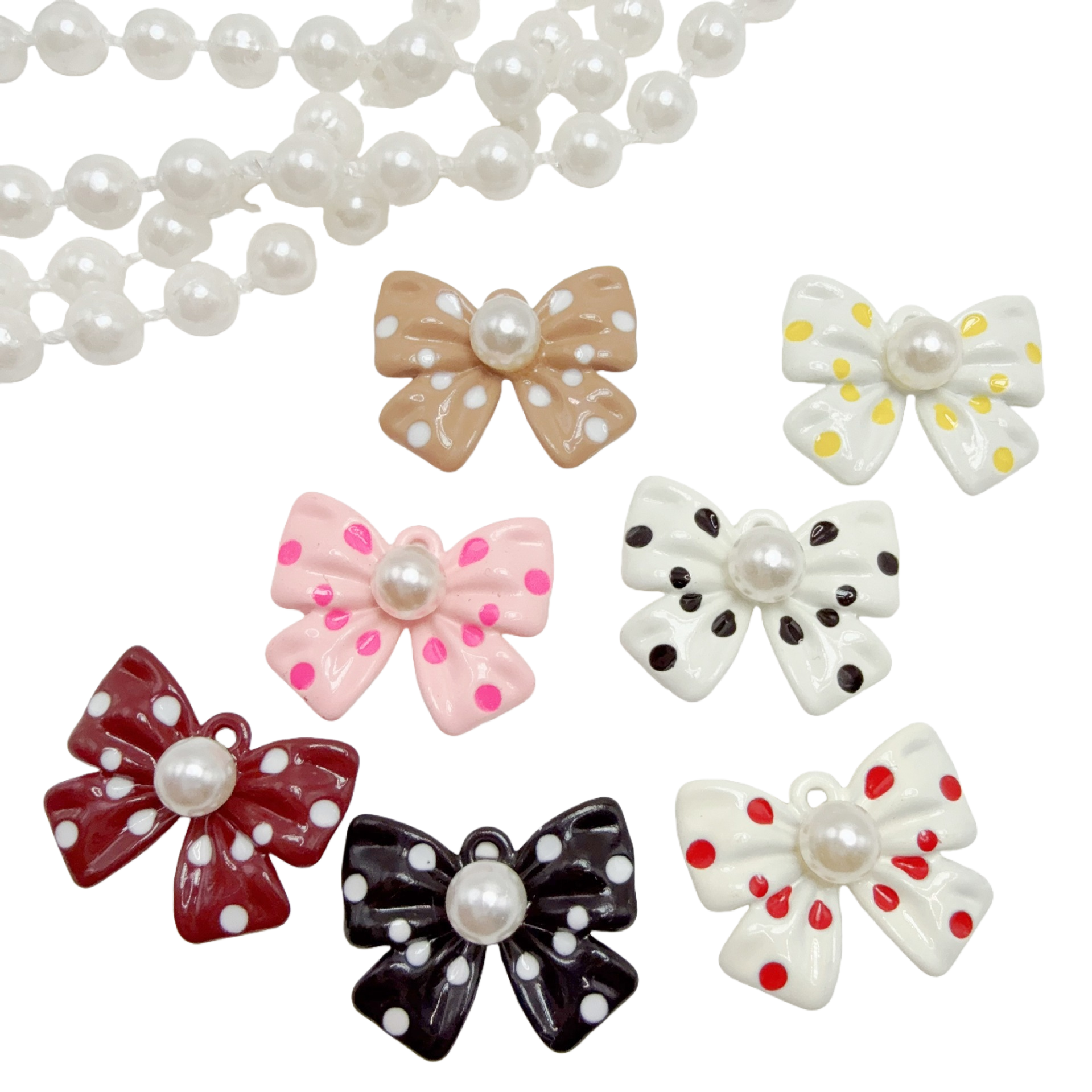 diy bow tie spray paint color contrast 2025 new trendy earrings for women, personalized and versatile ear accessories and jewelry Item Picture