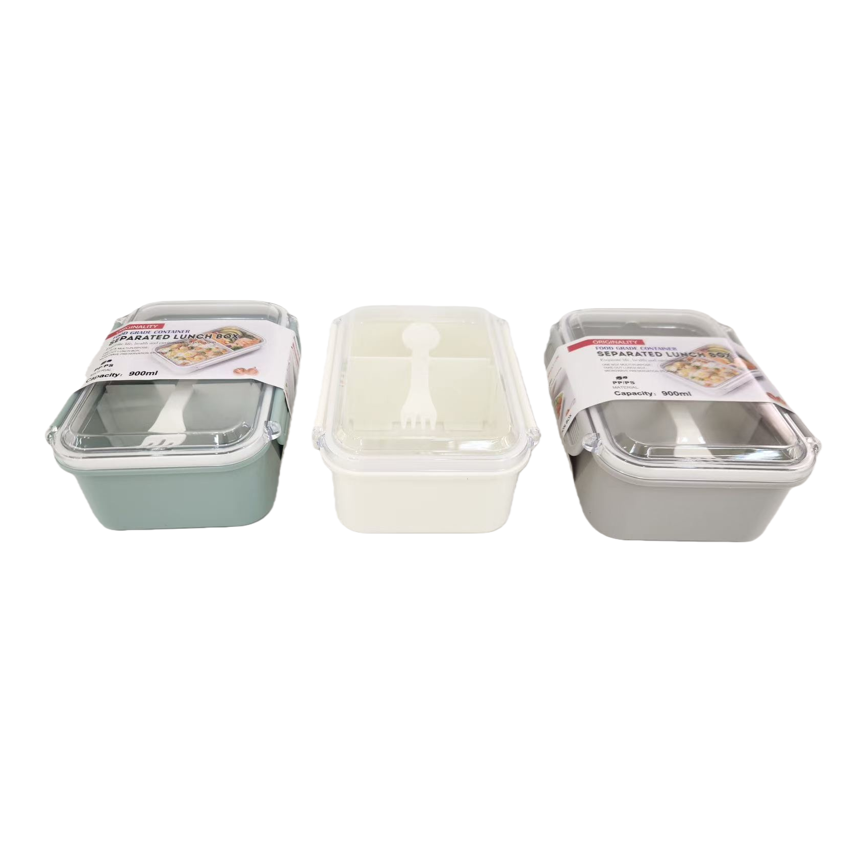 Wholesale daily necessities lunch boxes, bento boxes, food storage boxes, plastic food storage boxes, leak-proof, sealed and durable lunch boxes Item Picture