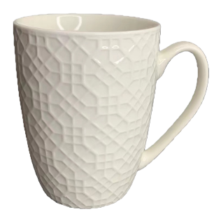 White Christmas Nordic ceramic cup, insulated cup, ceramic cup Item Picture