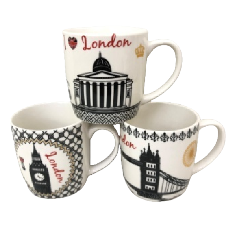 Mugs, ceramic cups, solid-color, simple household cups for export Item Picture
