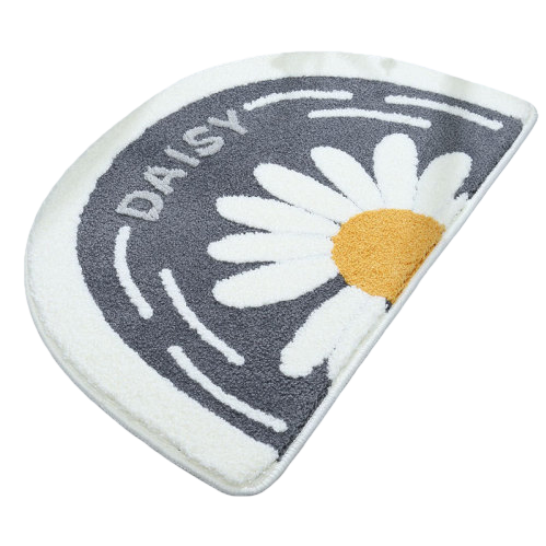 Plush patchwork floor mat, silk ring bottom mat, absorbent floor mat, entrance door floor mat Item Picture