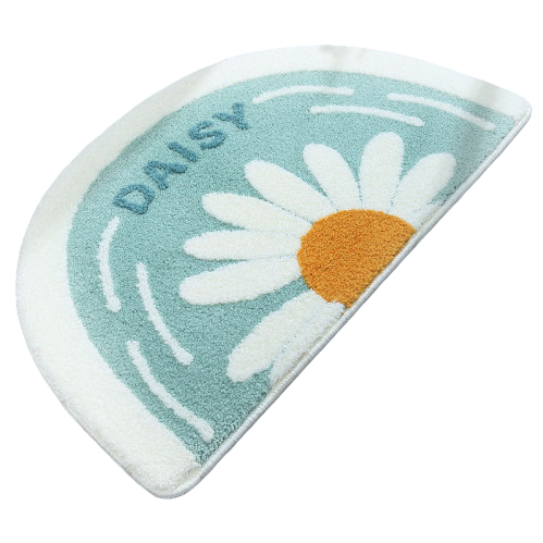 Plush patchwork floor mat, silk ring bottom mat, absorbent floor mat, entrance door floor mat 110119267 Item Picture