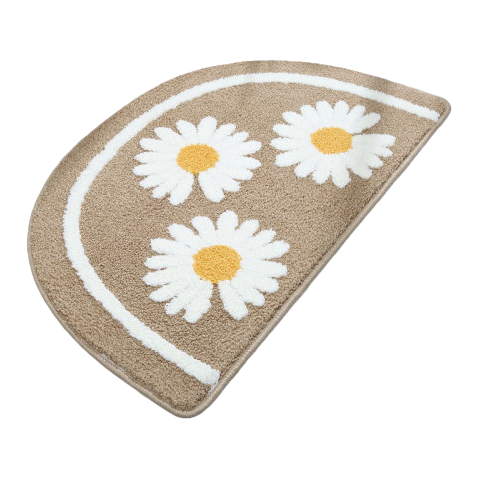 Plush patchwork floor mat, silk ring bottom mat, absorbent floor mat, entrance door floor mat 110632635 Item Picture