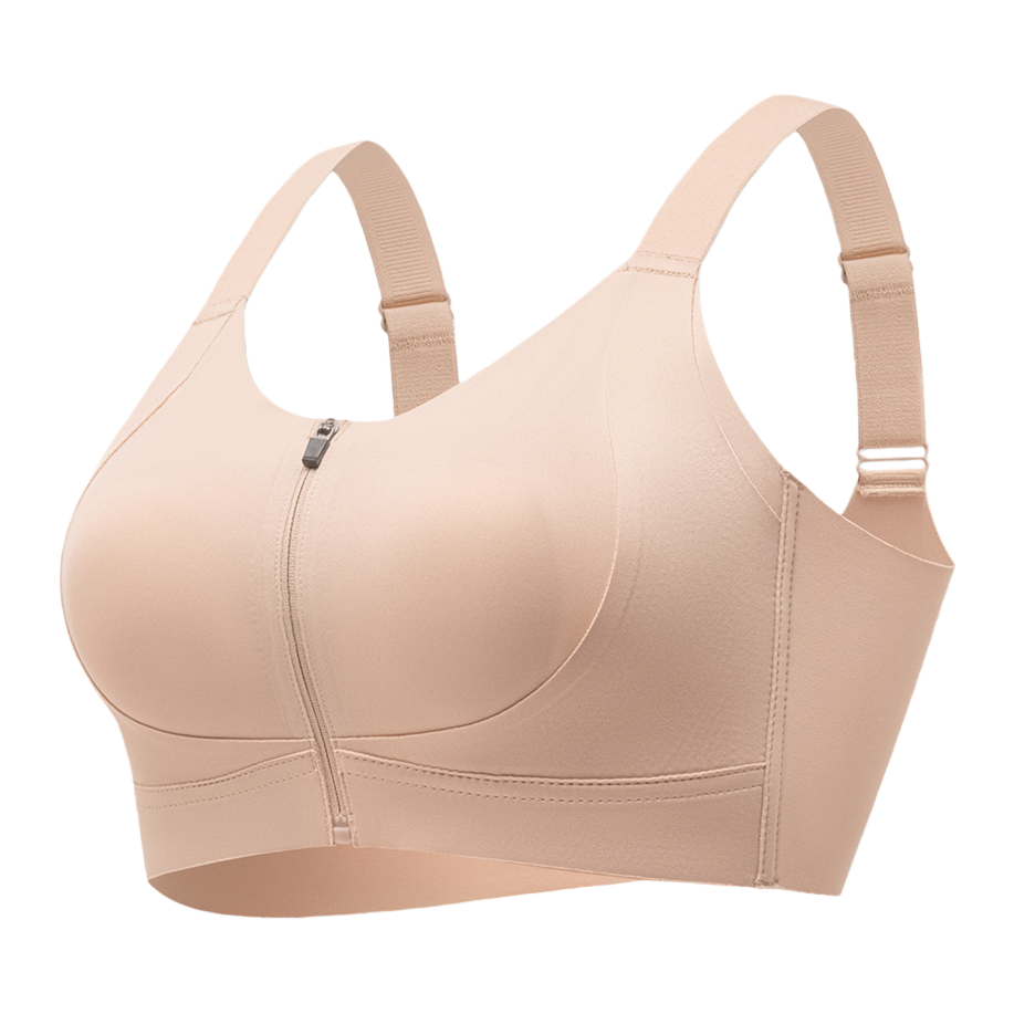 Jelly soft support nude bra 130745555 pic 6