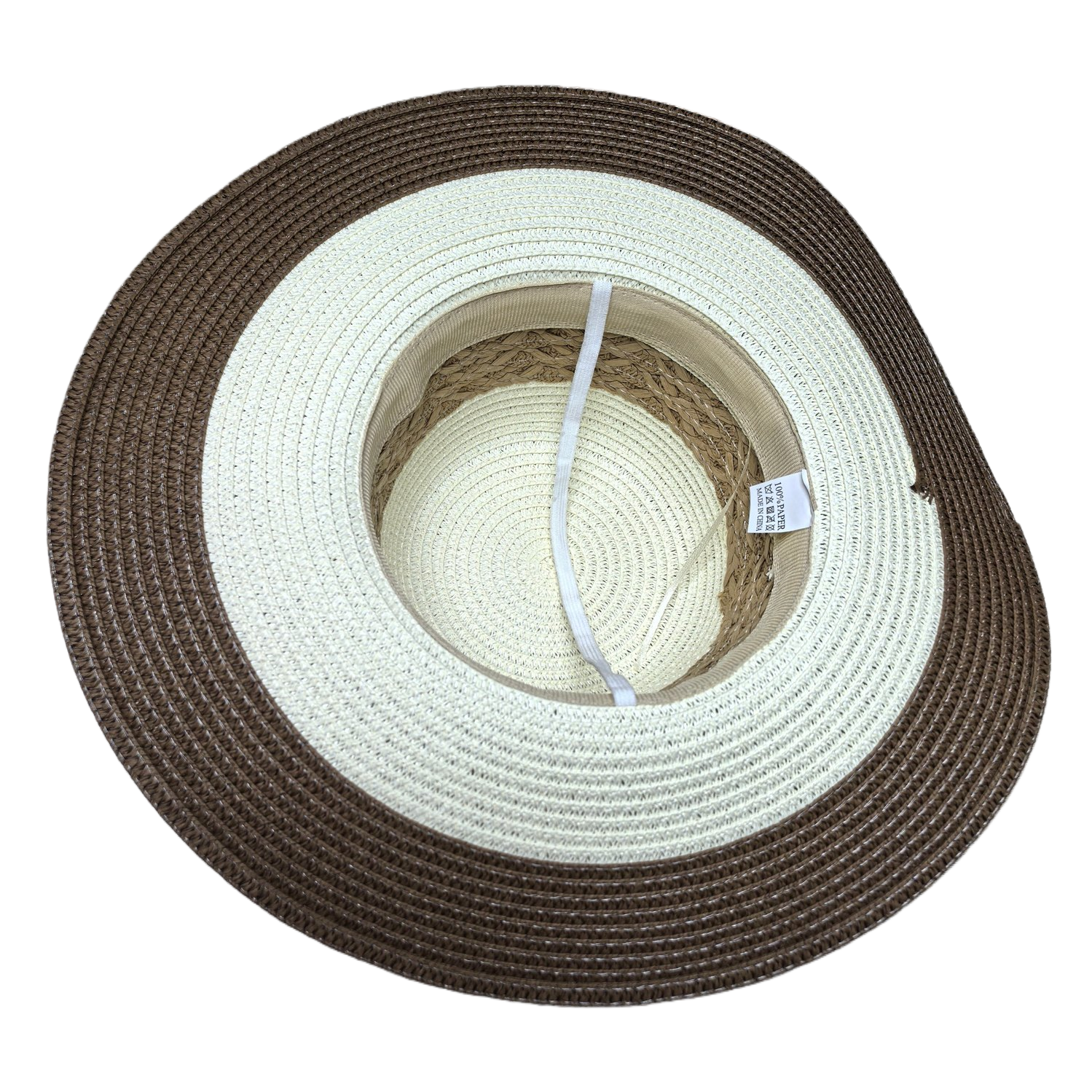 Women's summer straw hat, colorful wide-brimmed straw woven beach hat, seaside vacation sun protection hat, travel outdoor leisure breathable sun hat, Lafite grass hat Specification drawing