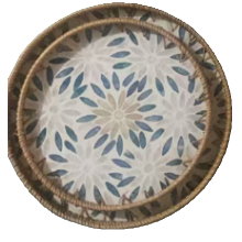 竹签/竹制品/竹编篮/迷你竹编灯笼/竹编白底实物图