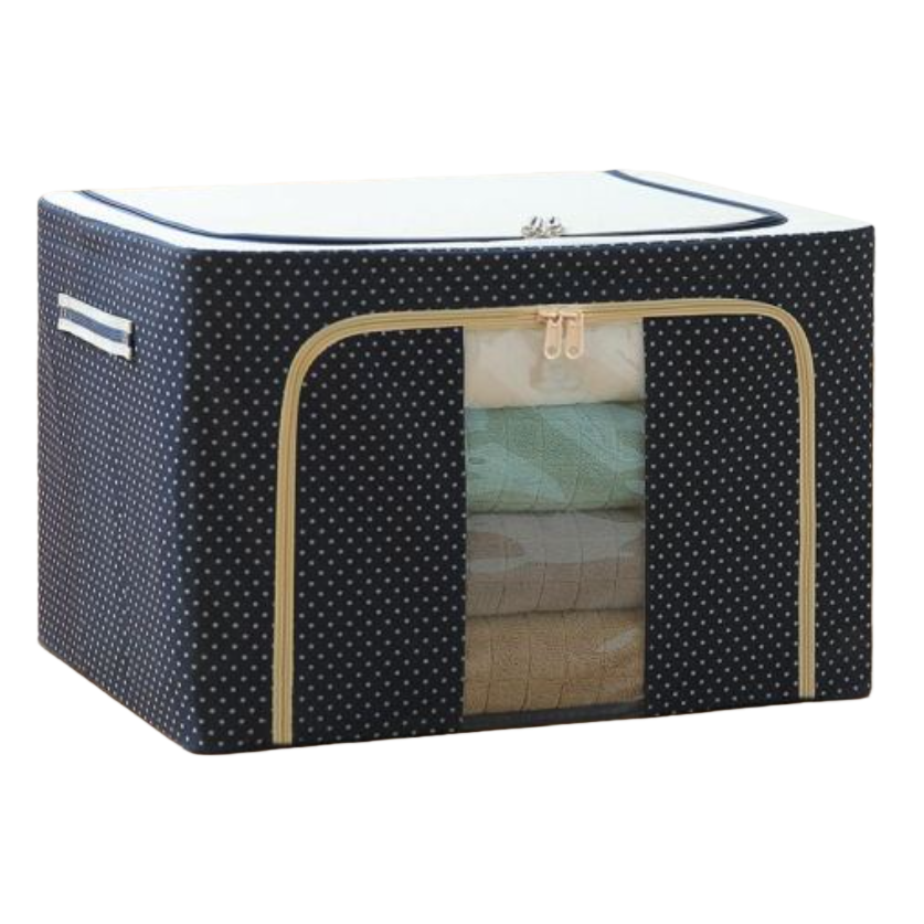 Fabric storage box drawer-type folding storage box, large-capacity dust-proof and breathable fabric storage box drawer-type folding Item Picture