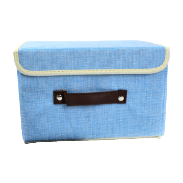 Fabric folding storage box, foldable clothes, sundries, dust-proof storage box, storage supplies, desktop storage box, storage box Item Picture