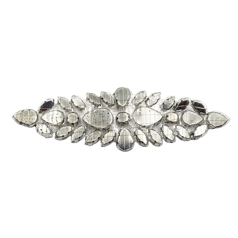 超闪水钻链条自粘热熔胶钻花DIY饰品配件婚纱裙子肩部礼服装饰件