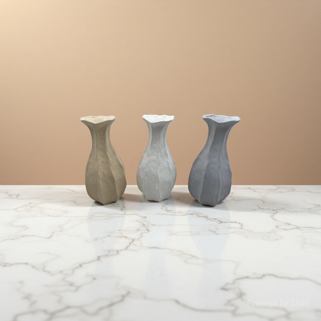 Porcelain vase, sand-glazed pottery, porcelain vase, decorative item, living room flower arrangement, vintage light luxury, artificial flower design sense, niche art sense Specification image