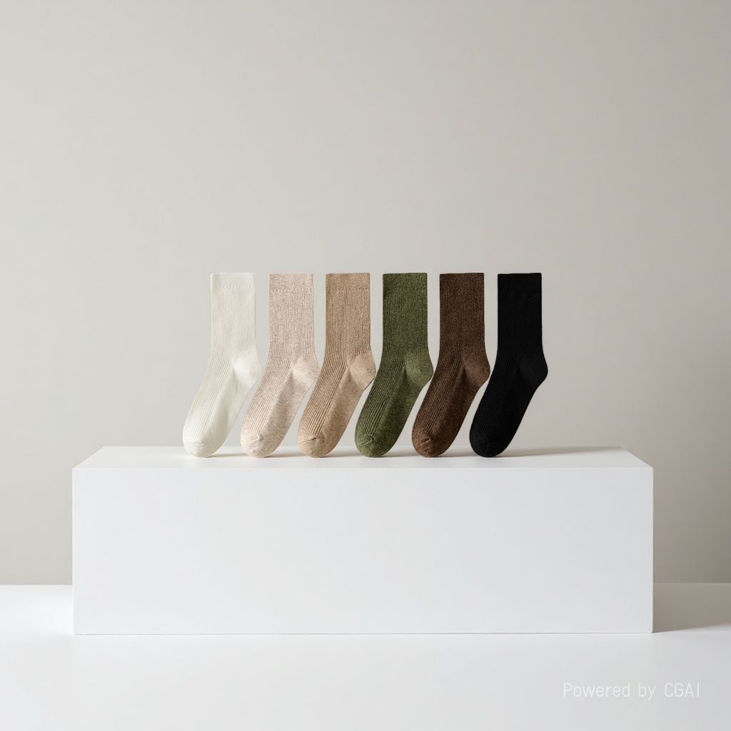 Bingbing Dui Dui's candy-colored women's mid-calf summer thin sequined socks Application Scenario