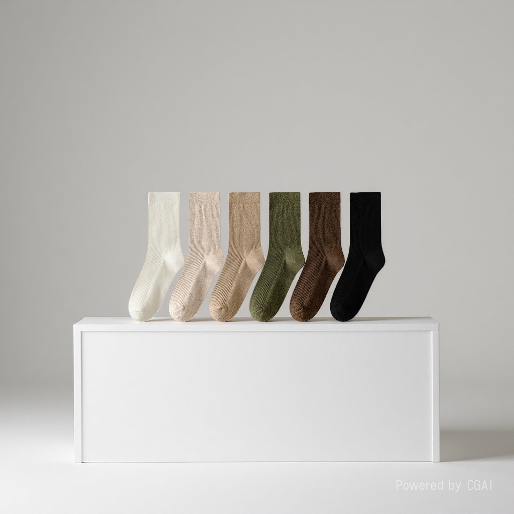 Bingbing Dui Dui's candy-colored women's mid-calf summer thin sequined socks Specification image