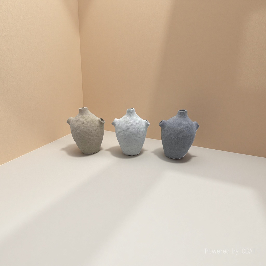 Nordy-style artistic and creative ceramic sand glaze vases, living room model room decoration, flower POTS for water cultivation, foreign trade export Application Scenario