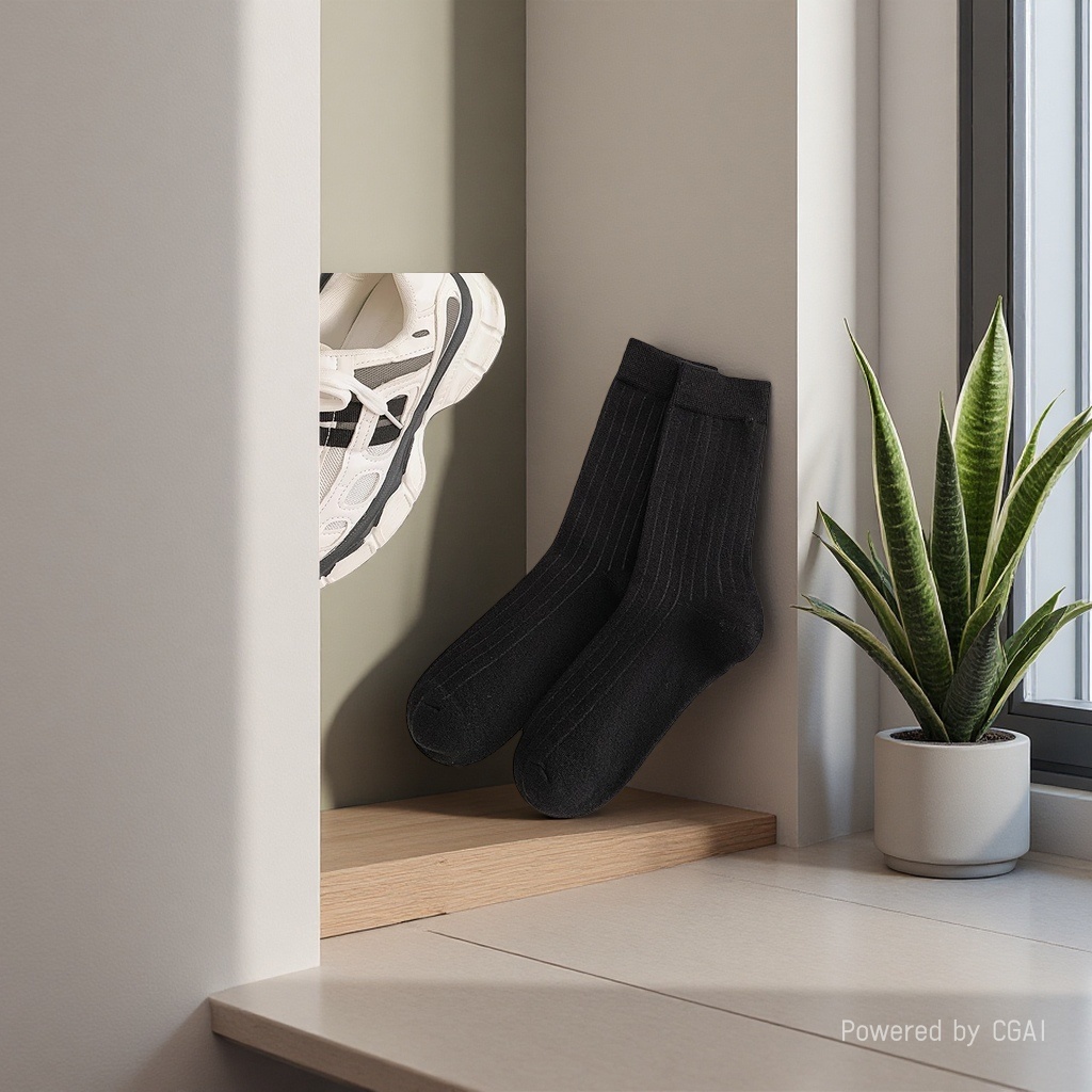 Other socks are breathable, comfortable, anti-slip, sporty and casual for men. They are made of thick cotton, soft and wear-resistant Specification image