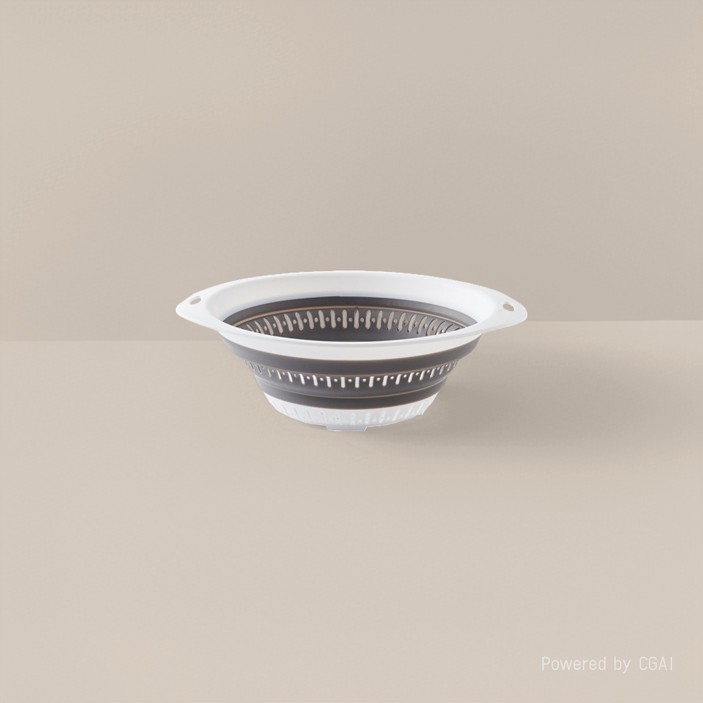 Direct supply from foreign trade manufacturers, simple and fashionable kitchen hanging fruit baskets, vegetable washing baskets, folding draining baskets details Picture