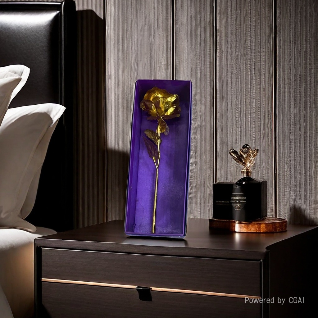 أزهار بلاستيكية مزيفة مزخرفة أزهار يدوية Specification image