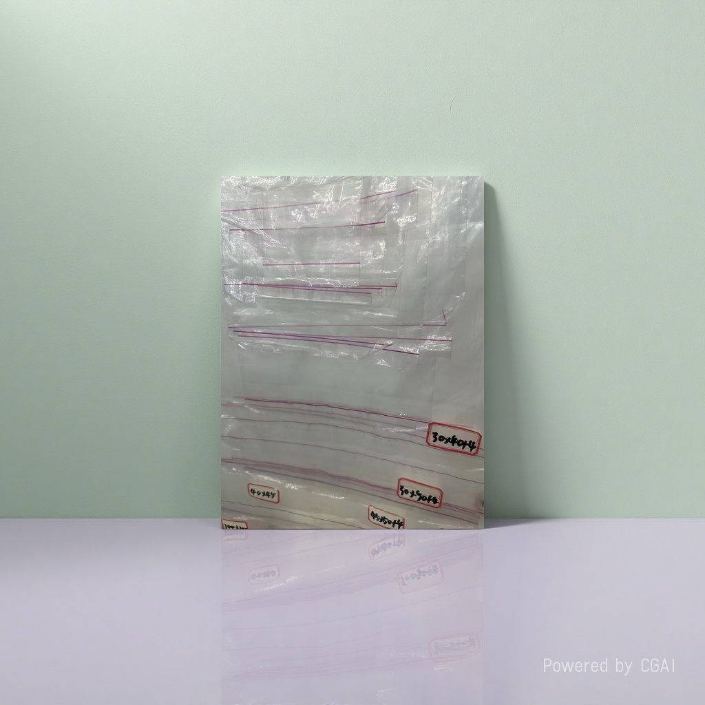 كيس طعام من المكسرات من البلاستيك الشفاف، أكياس من أكياس مغلفة بكيس قهوة Specification image