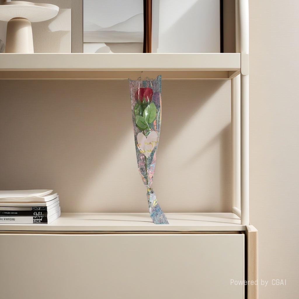 Rose artificial flower Specification image