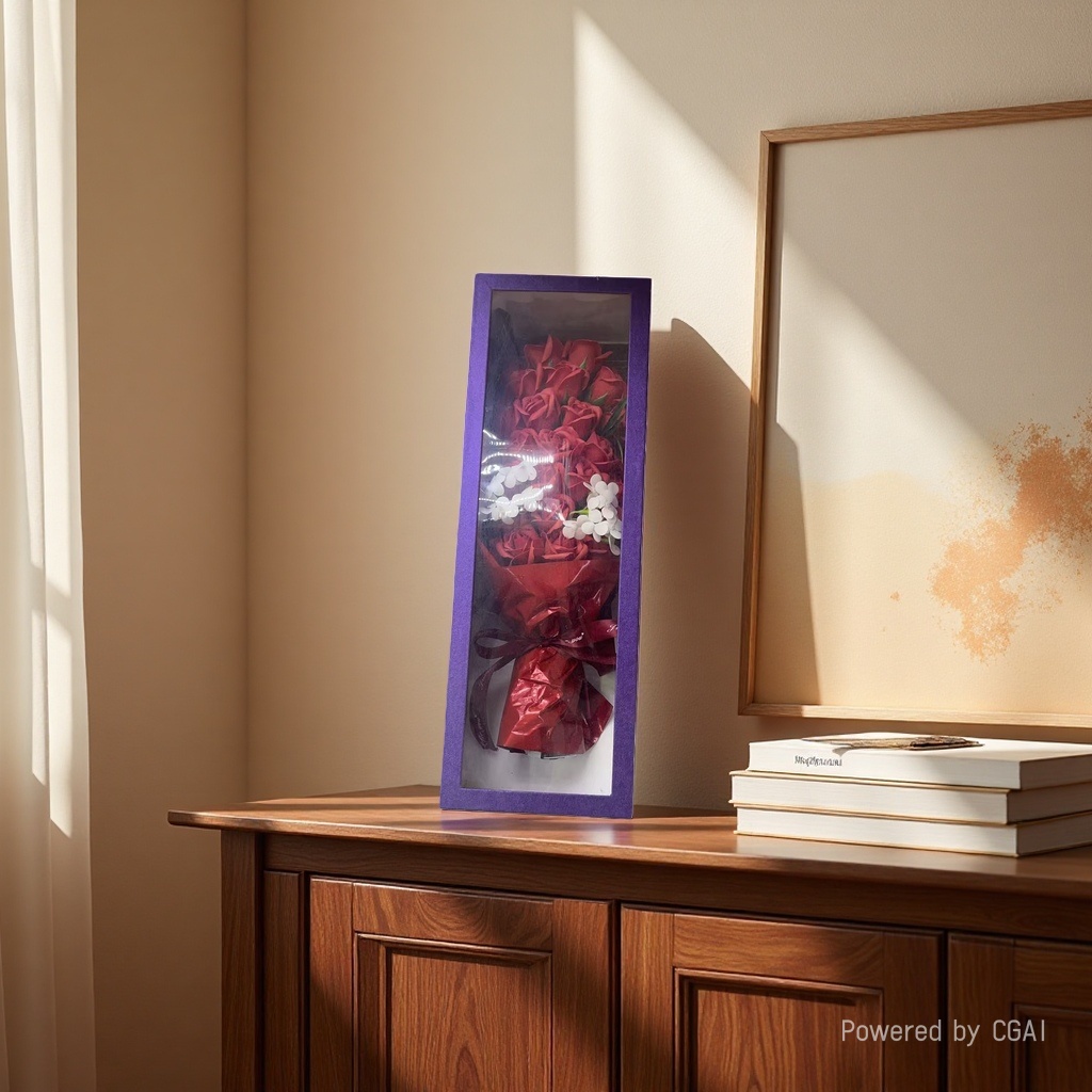 Simulated rose gift box Specification image