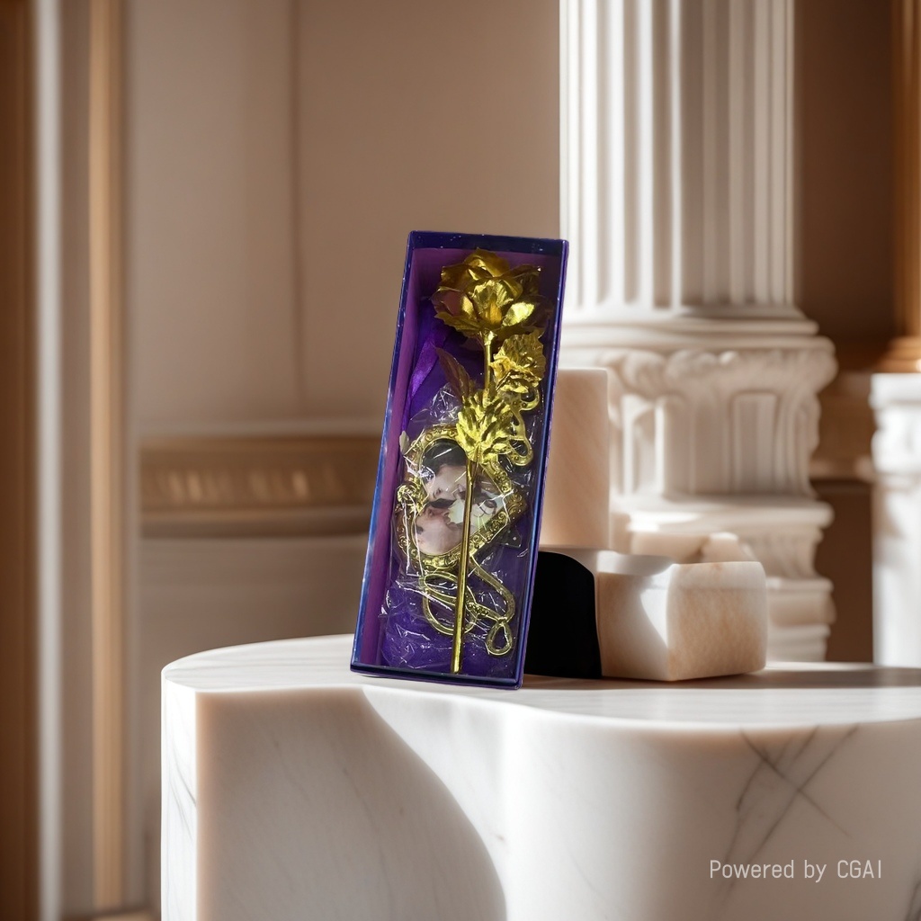 Artificial flower gift box details Picture
