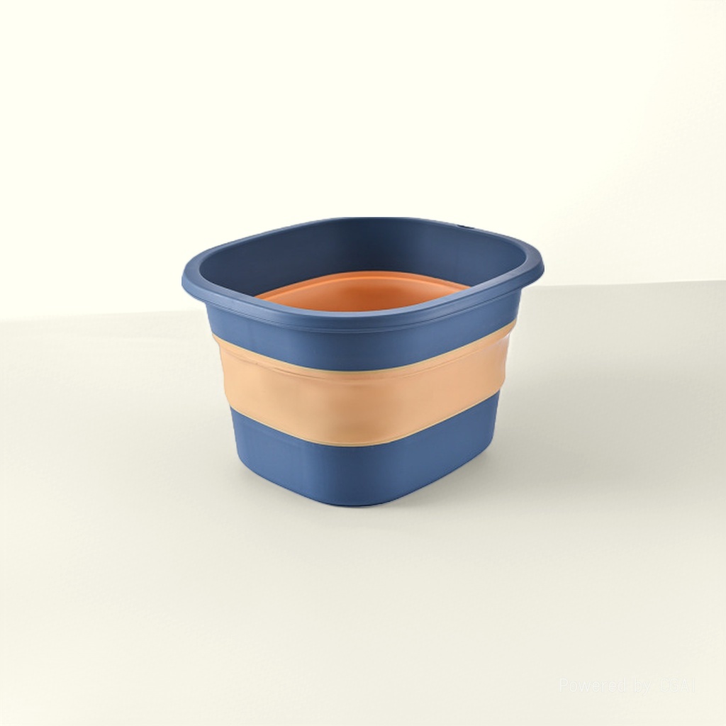 New foldable foot bath tub for foreign trade, household TPE foot bath basin, hand-held massage foot bath basin, portable foot bath tub Item Picture