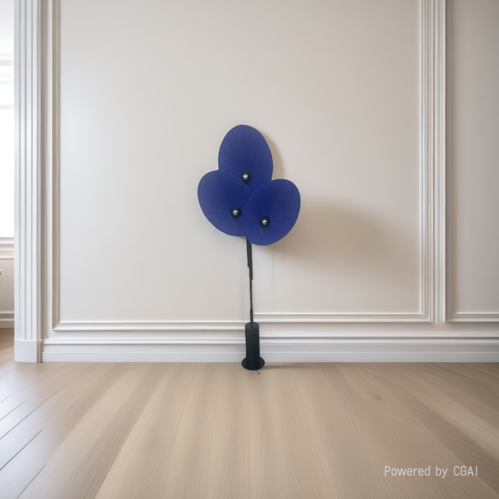 Creative vertical blue home fashion multi-functional sunset lamp, floor lamp, eye-protecting table lamp, home study lighting