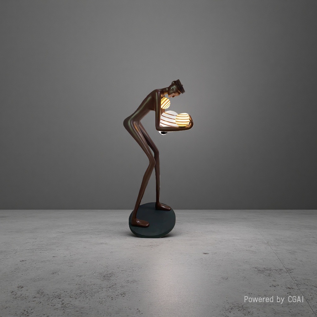 Ins-style floor lamps, atmosphere decorative lamps, large floor table lamps, indoor home decorative lamps Application Scenario