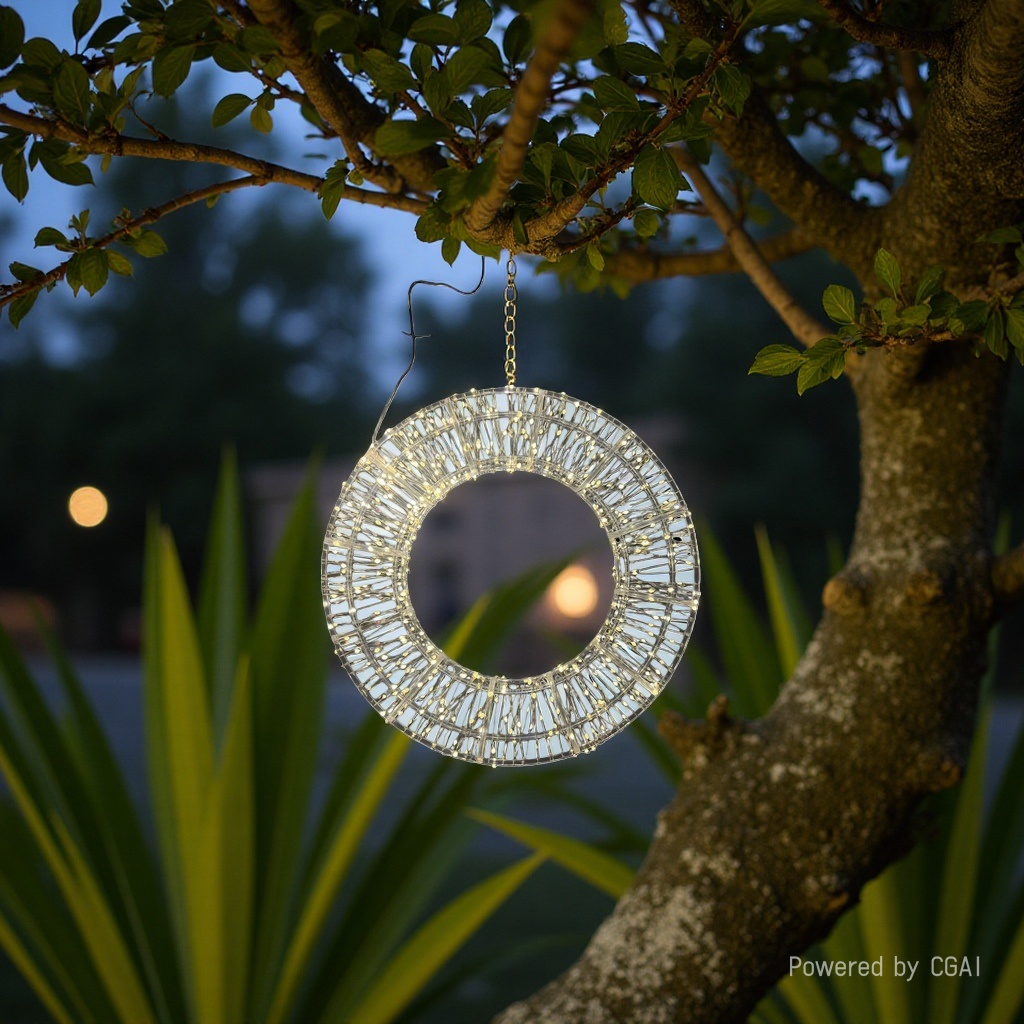 New led copper wire lights, outdoor Christmas decorative lights, string light strips, shopping mall atmosphere lights, Christmas trees Application Scenario