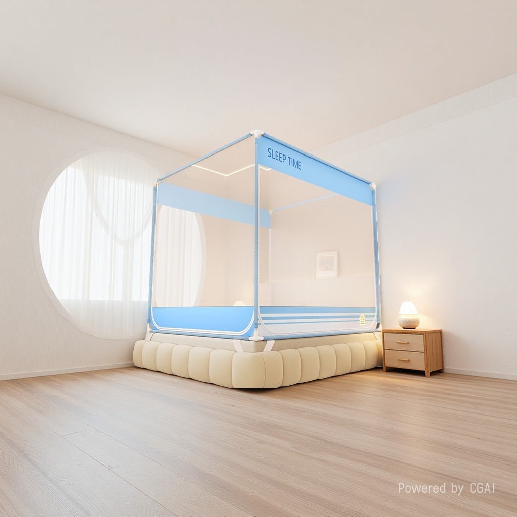 蚊帐、床幔实物图