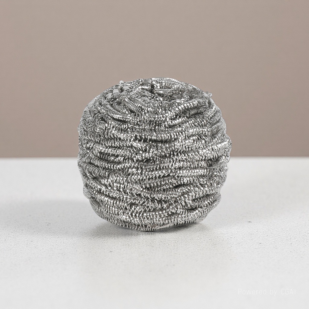Three-in-one cup, stainless steel wire ball, hard bristle brush, kitchen cleaning supplies