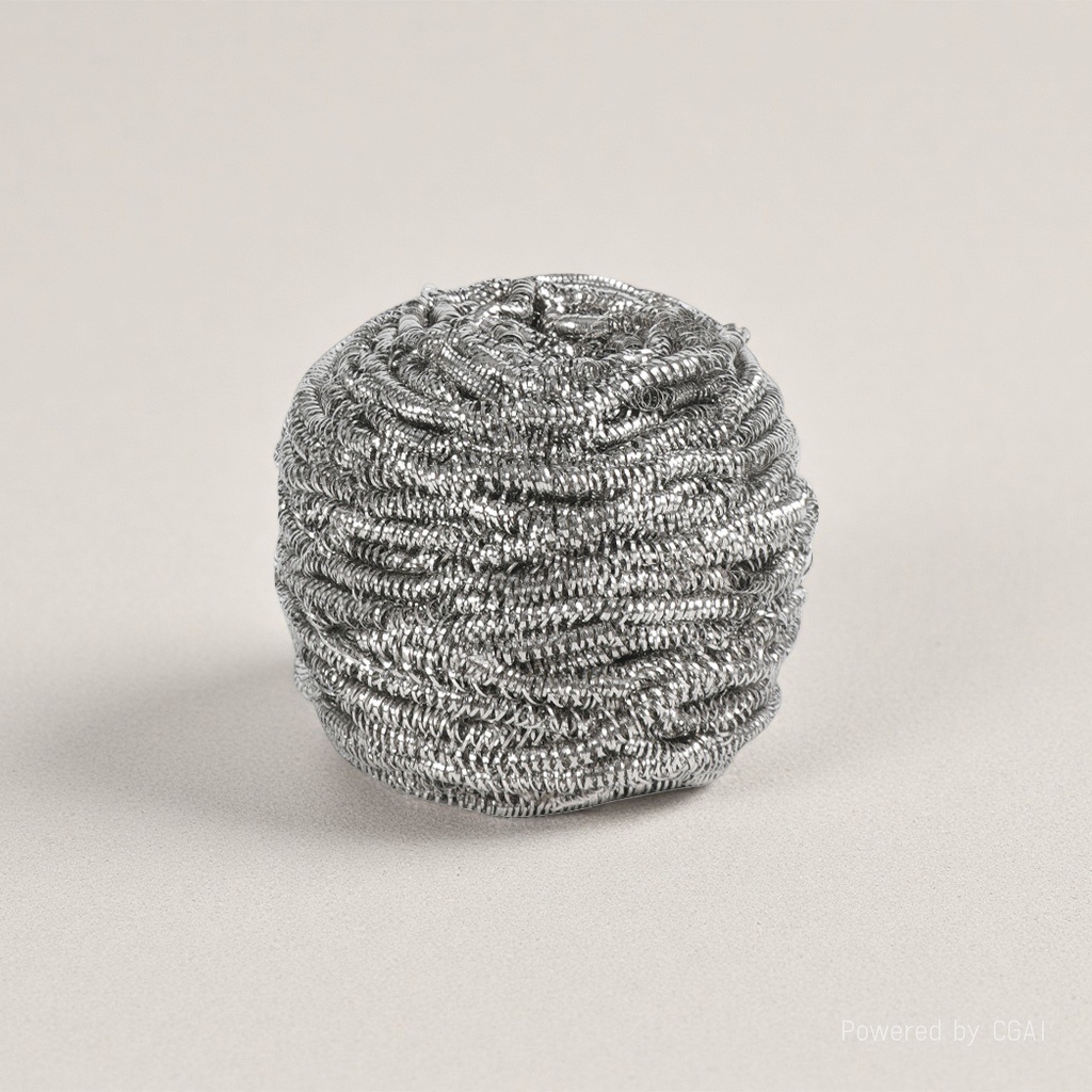 Three-in-one cup, stainless steel wire ball, hard bristle brush, kitchen cleaning supplies Specification image