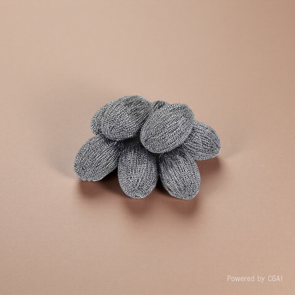 Miaojie Kitchen Cleaning Supplies Set: Steel wool pot cleaning balls, bath salt balls Specification image