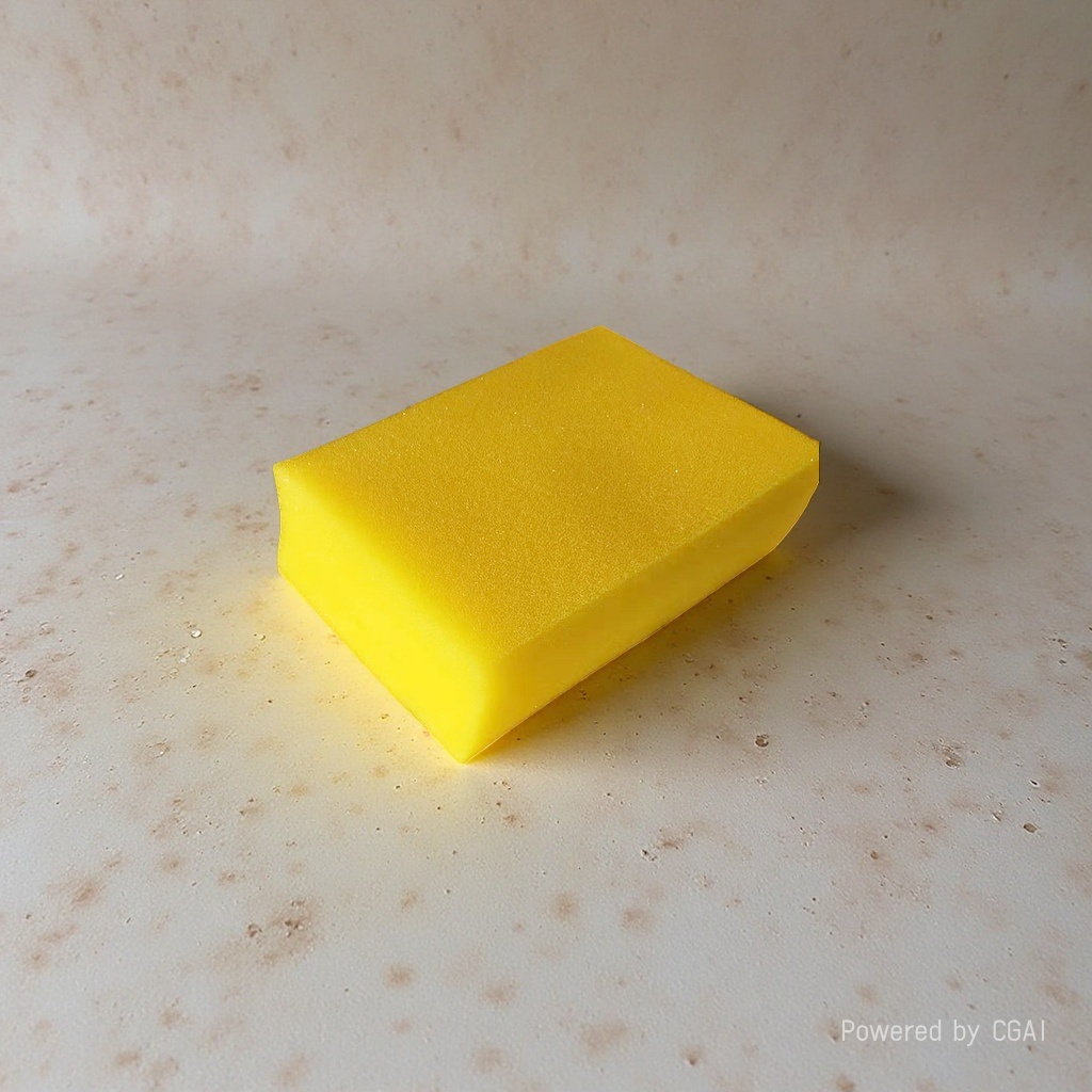 Medical hemostatic cotton bath sponge 100g, soft, absorbent and antibacterial care details Picture