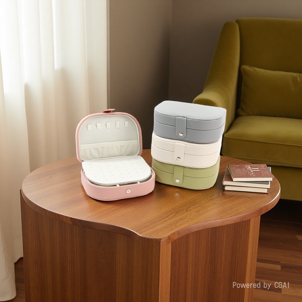 Desktop storage box, cosmetics storage box, divider storage box, multi-purpose organizing box Specification image