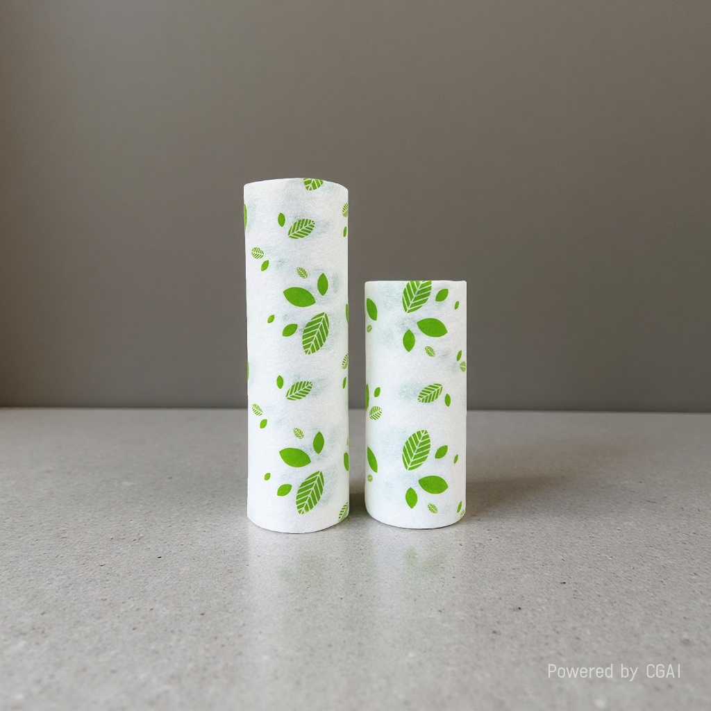 Muji cotton soft tissues, toilet paper rolls, facial cleansing wipes and toilet paper 300 sheets are soft and have good water absorption Specification image