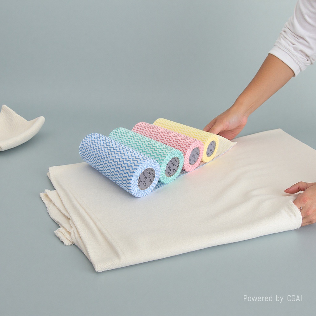 Cotton soft tissues, toilet paper rolls, facial cleansing wipes and toilet paper in a 300-sheet package are soft and have good water absorption Specification image