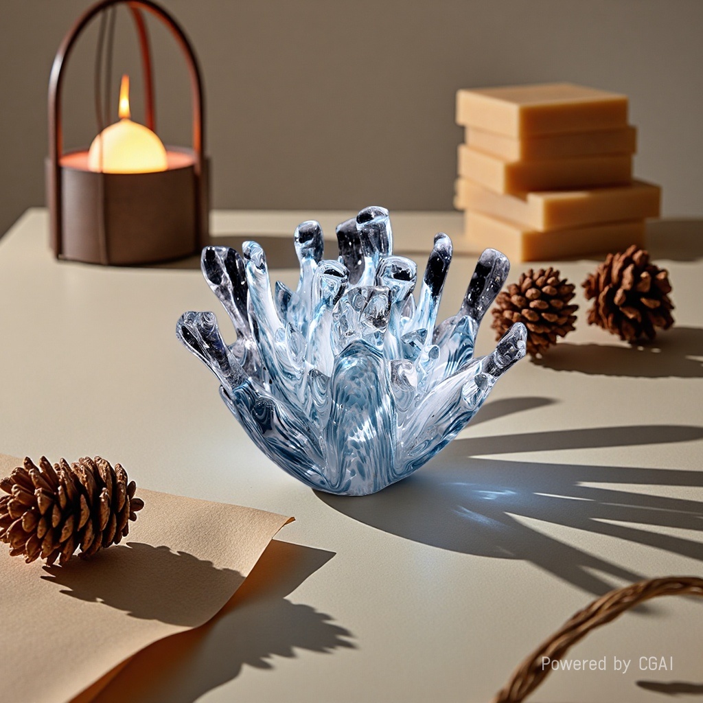 Ocean-themed handcrafted glass products and glass handicrafts Specification image