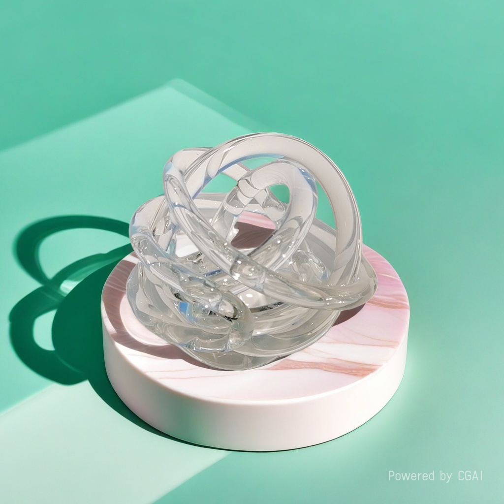 Transparent glass handcrafted glass products and handicrafts details Picture