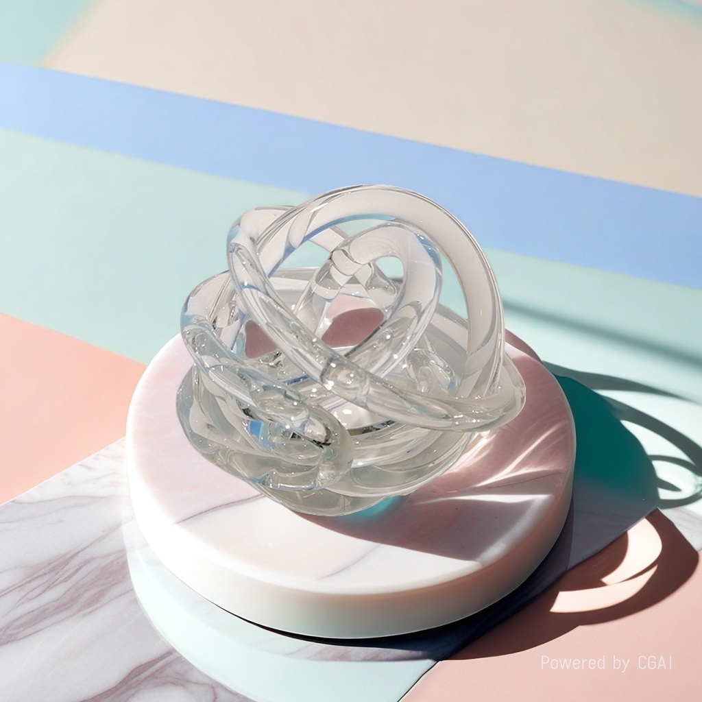Transparent glass handcrafted glass products and handicrafts