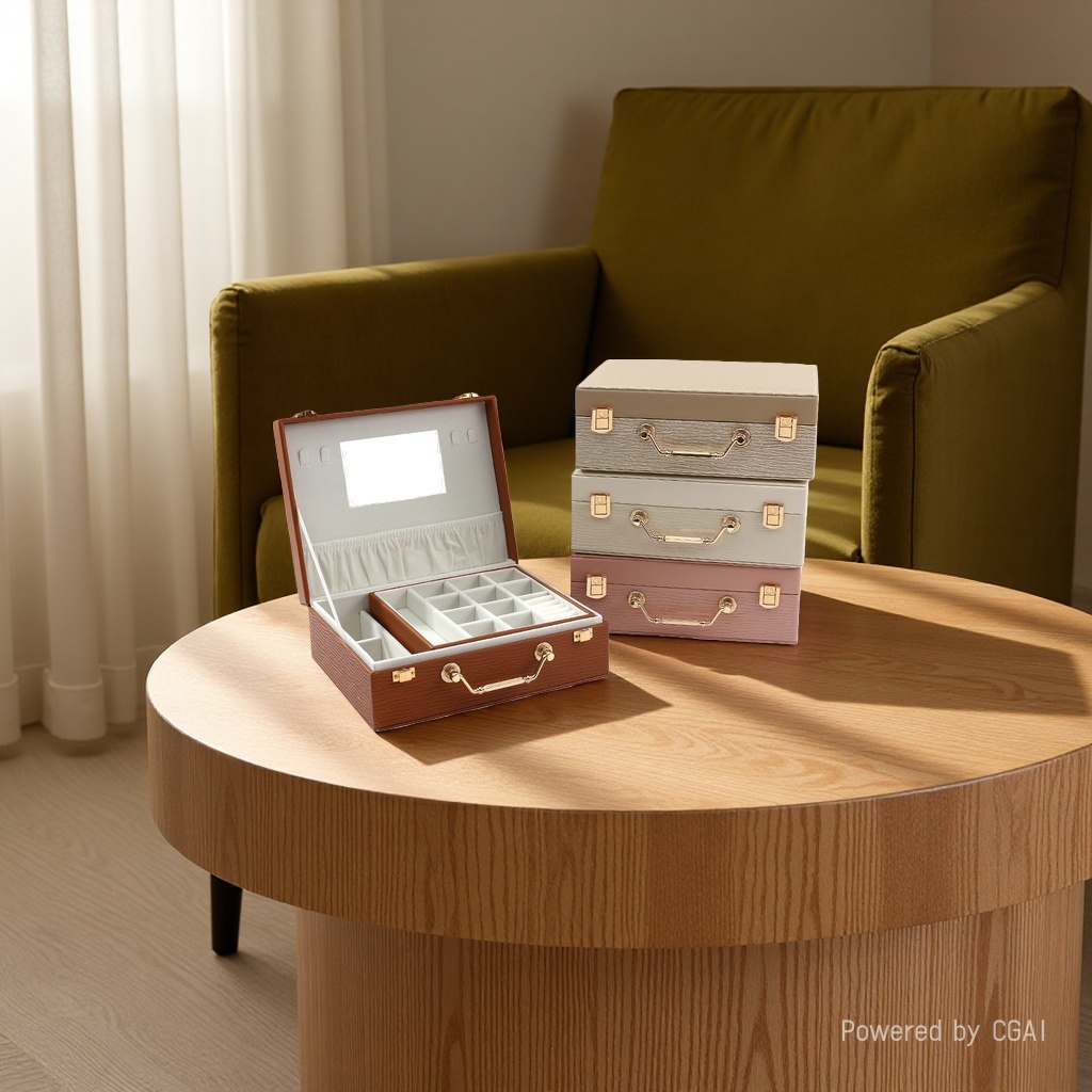 Jewelry box, storage box, jewelry box, necklace gift box, exquisite jewelry bag