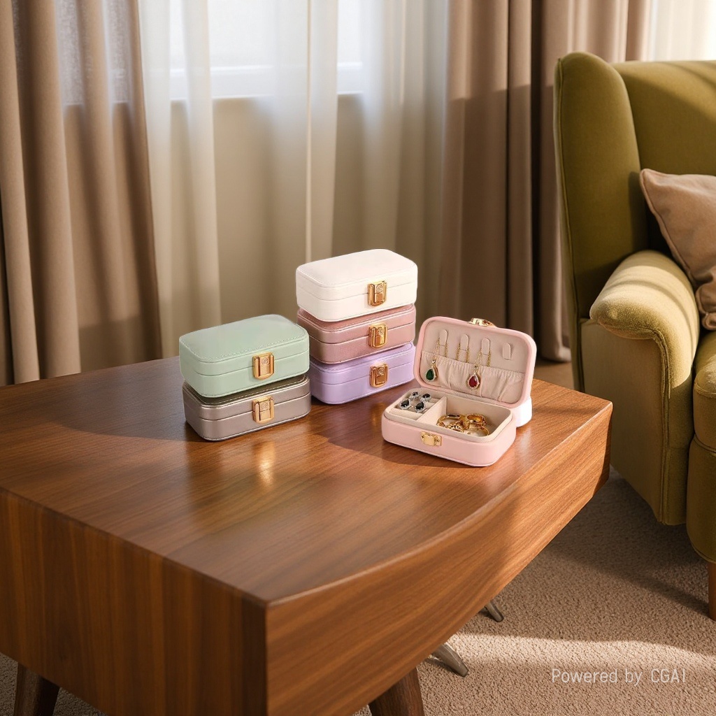 Jewelry box, storage box, jewelry box, necklace gift box, decorative box Application Scenario