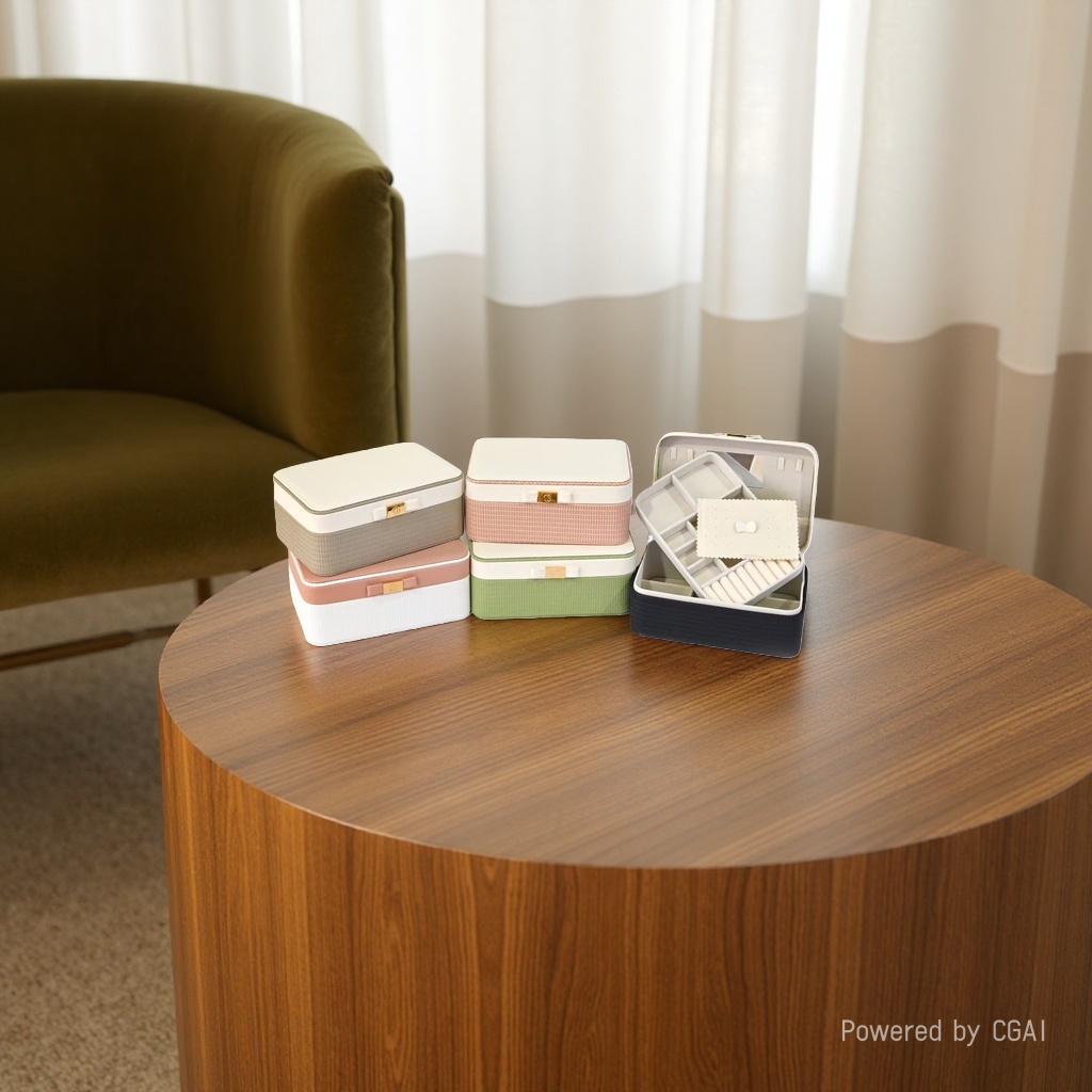 Desktop storage box, cosmetics storage box, multi-purpose storage box, storage items, 15L large capacity organizing box Specification image