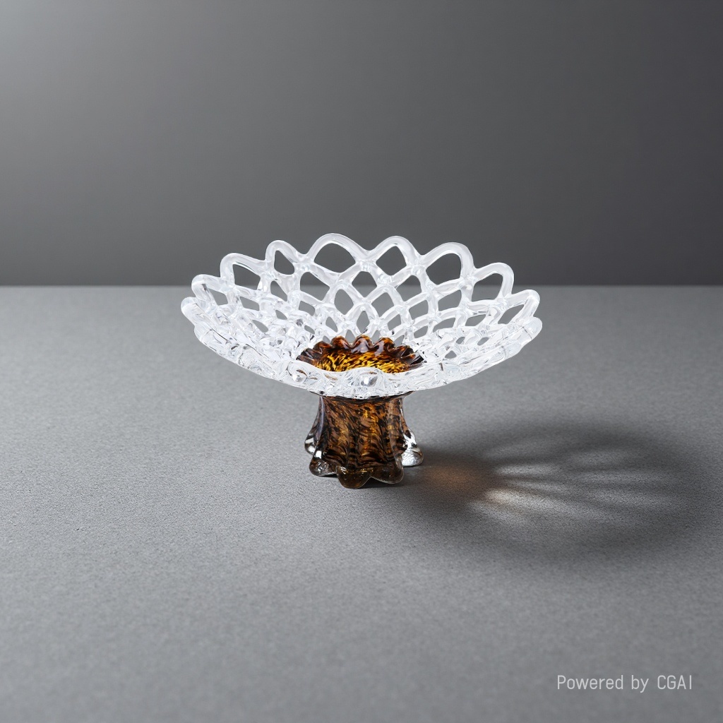 Glassware, glass handicrafts, fruit plates Specification image