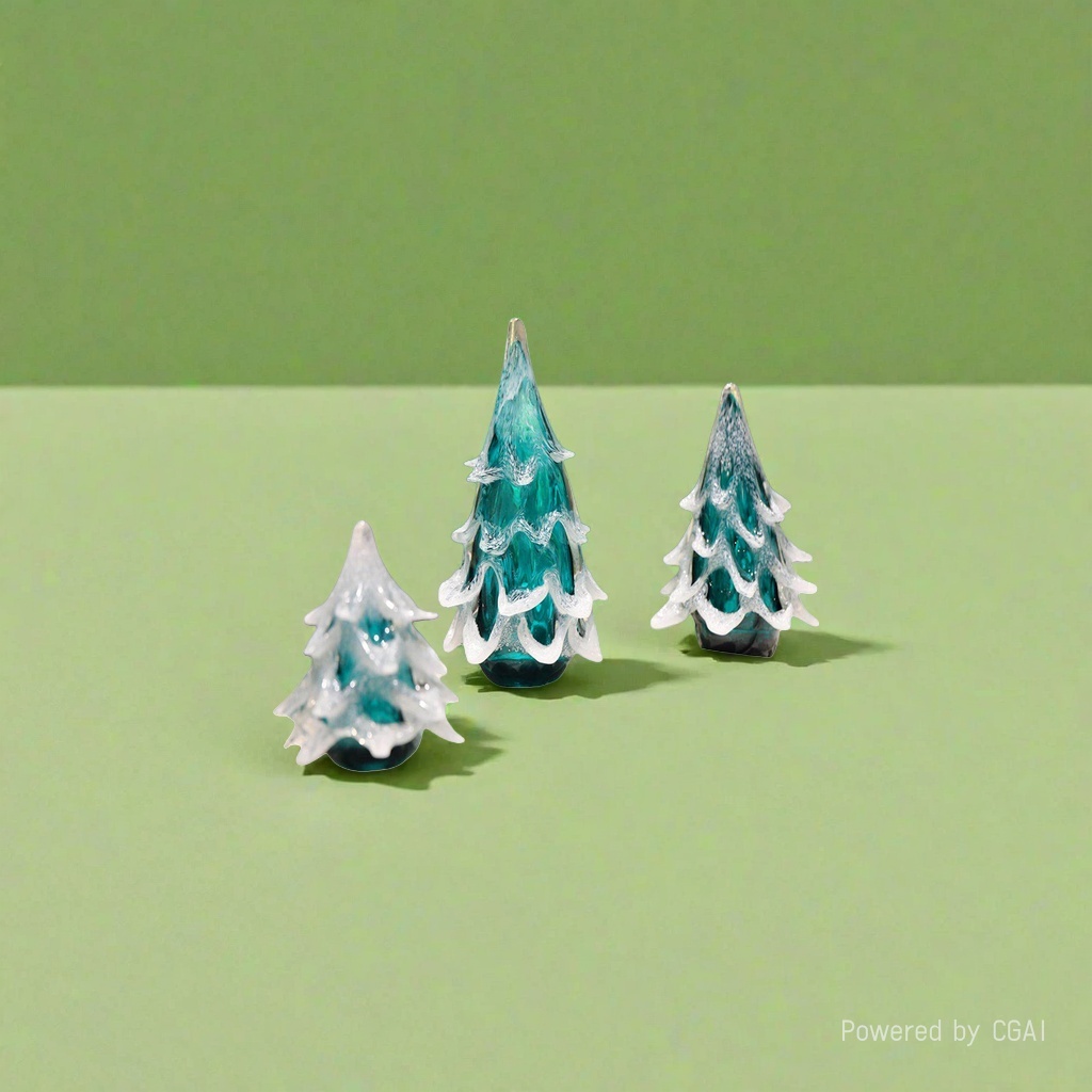 Christmas tree glass handicrafts decorate the Christmas tree Application Scenario