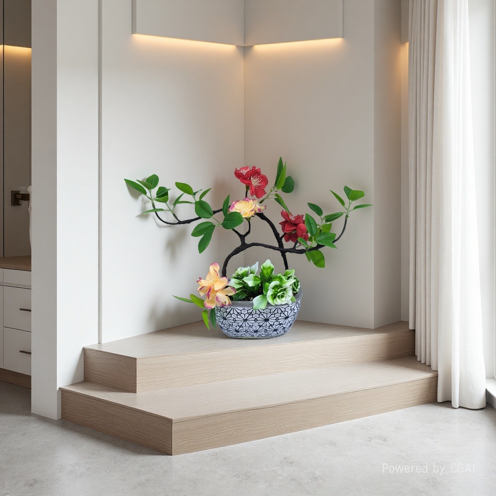 婚礼装饰/木塑围栏/新款饰品/防真尤加利叶/鱼缸饰品细节图