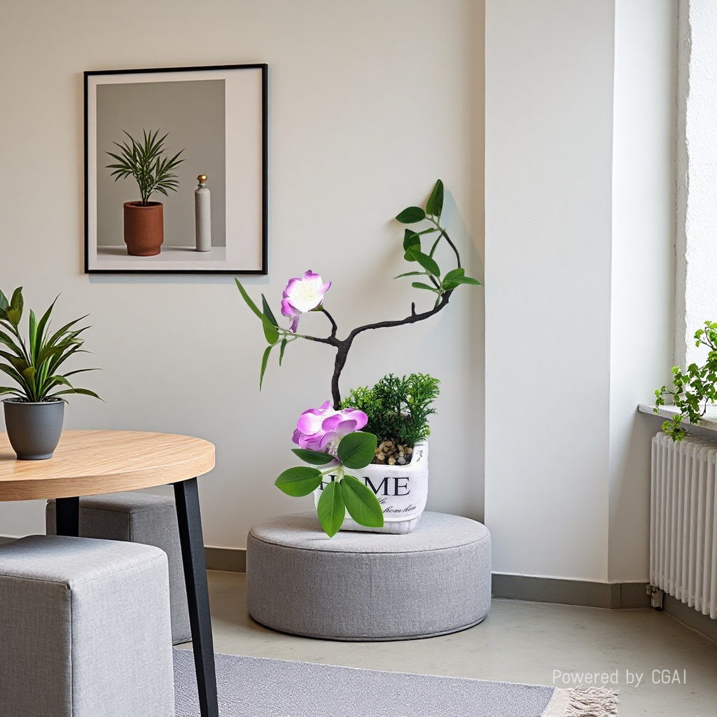 微景观/仿真植物/人造绿植/假花仿真花/棕榈5米产品图