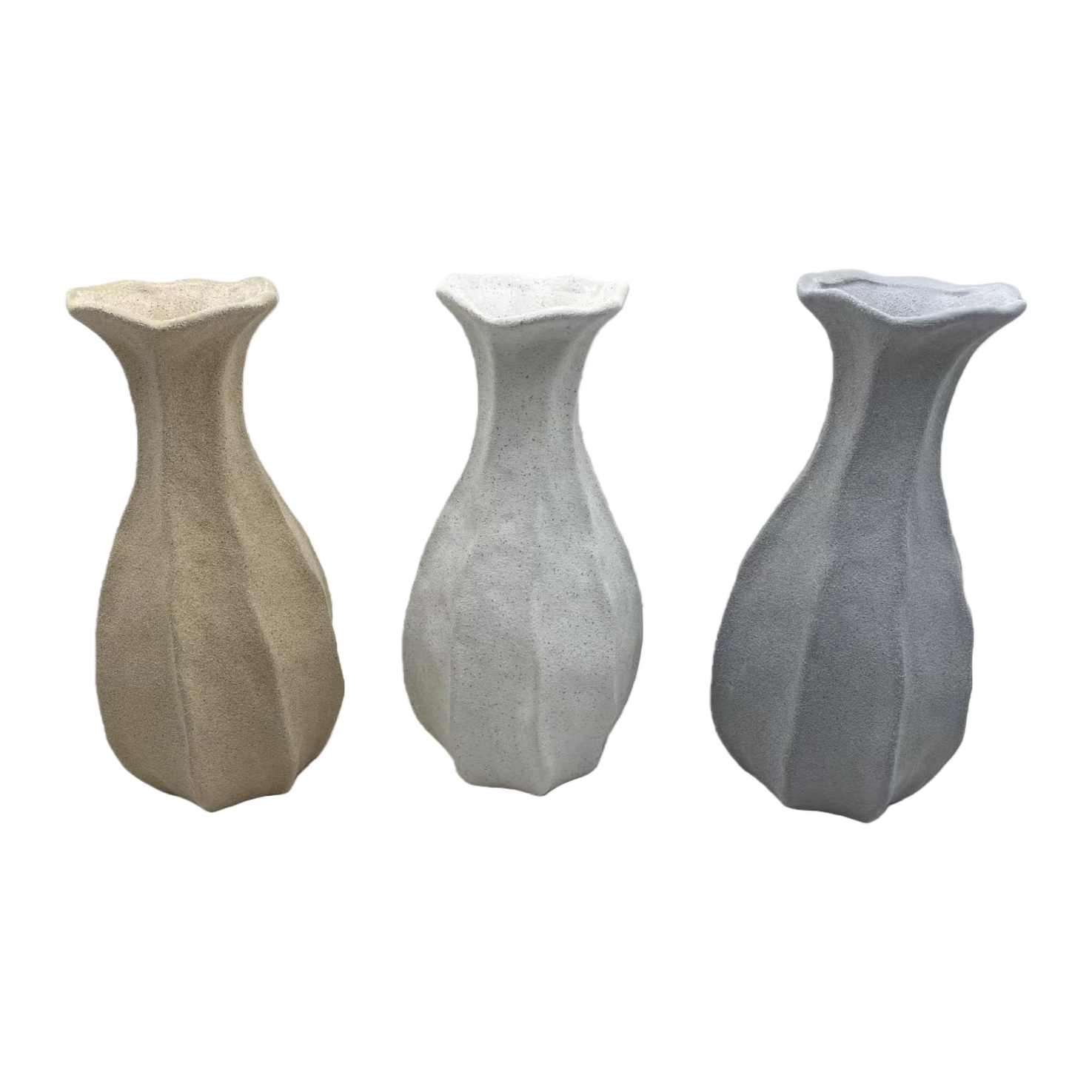 Porcelain vase, sand-glazed pottery, porcelain vase, decorative item, living room flower arrangement, vintage light luxury, artificial flower design sense, niche art sense Item Picture